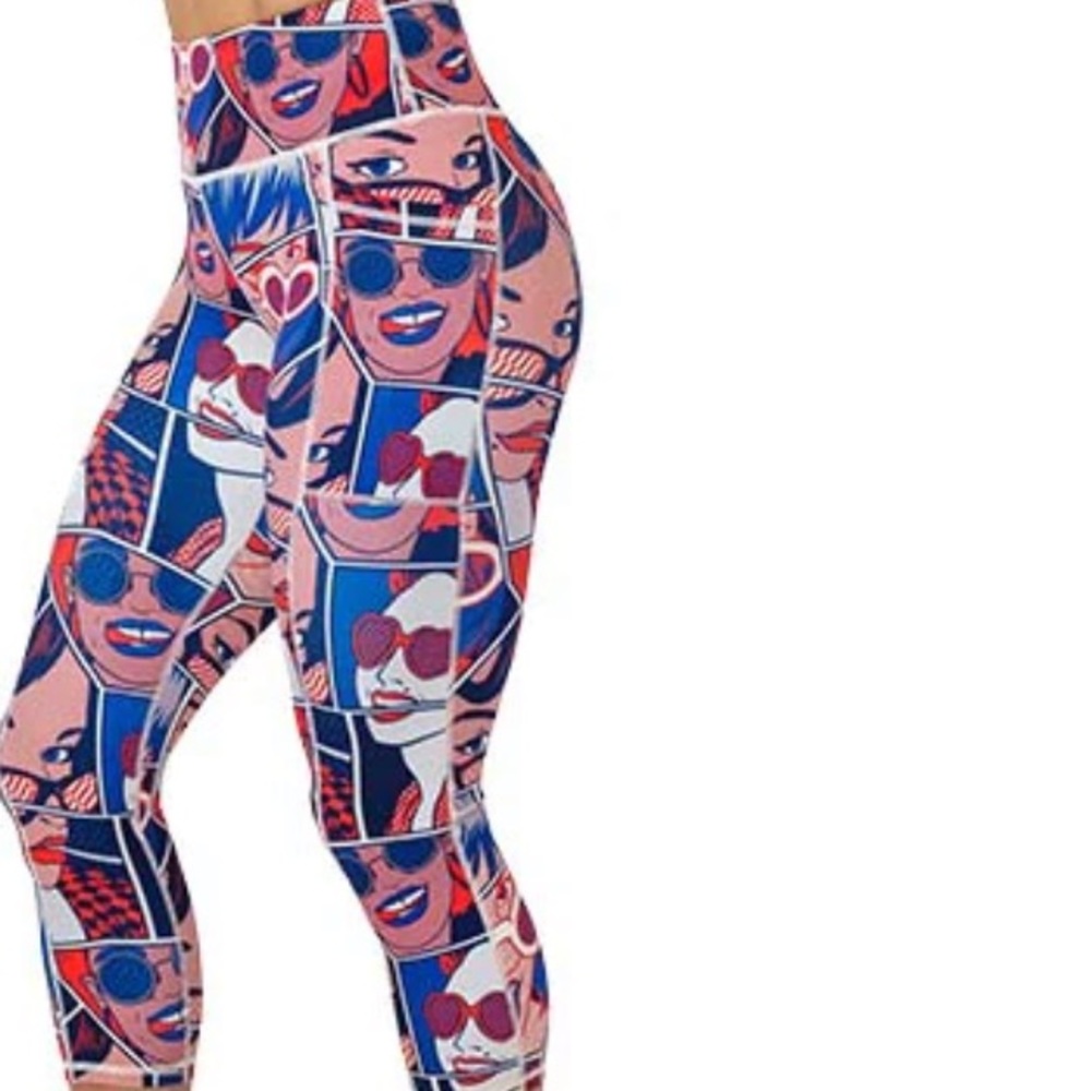 CVG PopArt Capri Leggings